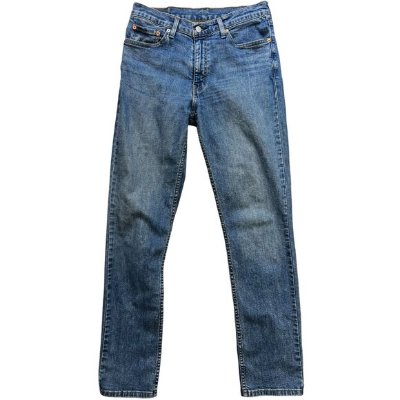 Levi's 511 Mens Jeans Stretch Slim Fit Denim Size 34x34 Blue Casual Retro - Picture 1 of 11